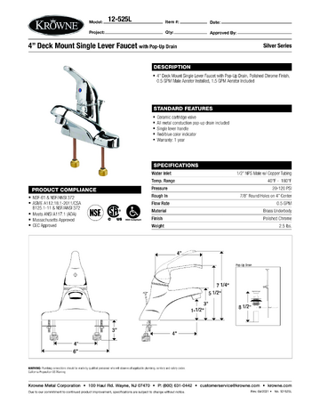 Spec Sheet