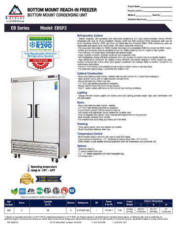 Spec Sheet