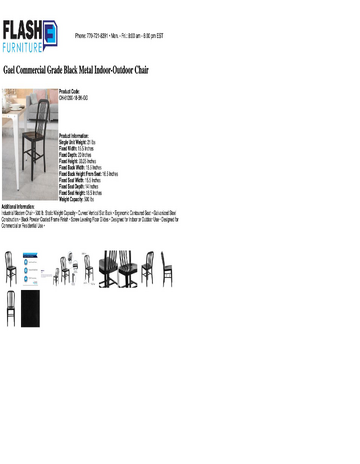 Spec Sheet
