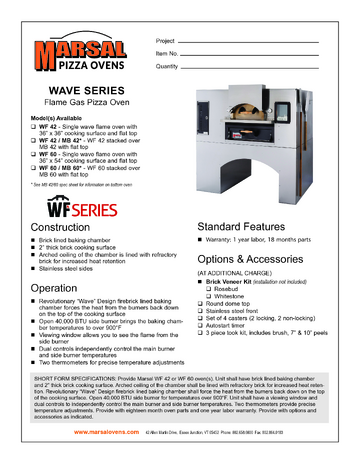 Spec Sheet