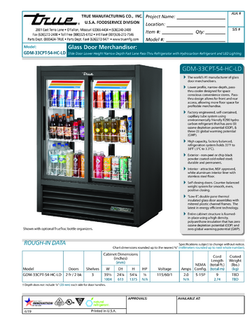 Spec Sheet