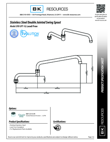 Spec Sheet