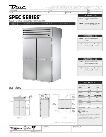Spec Sheet