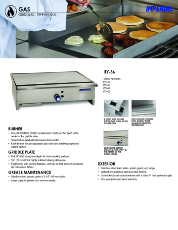 Spec Sheet