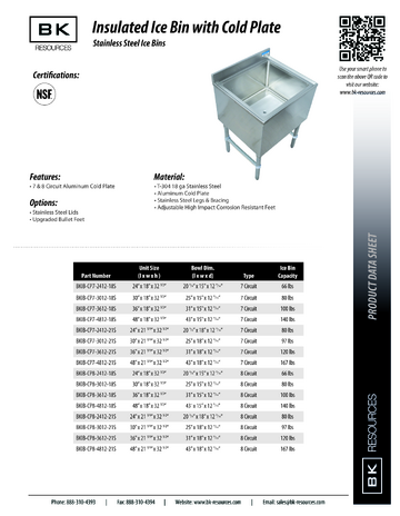 Spec Sheet
