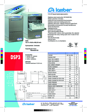 Spec Sheet