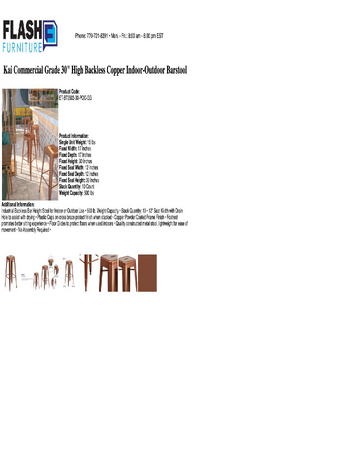 Spec Sheet