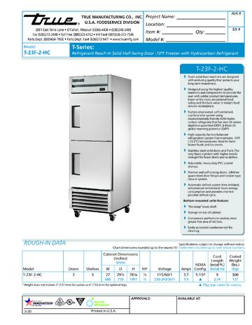 Spec Sheet