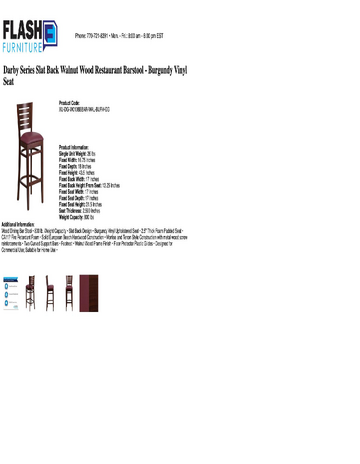 Spec Sheet