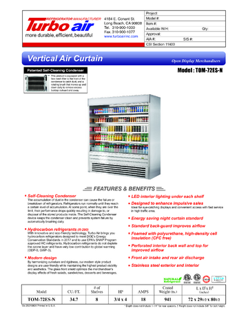 Spec Sheet