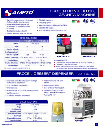 Spec Sheet