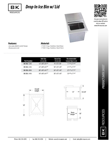 Spec Sheet