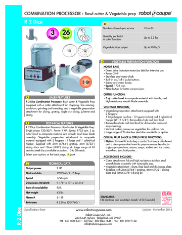 Spec Sheet