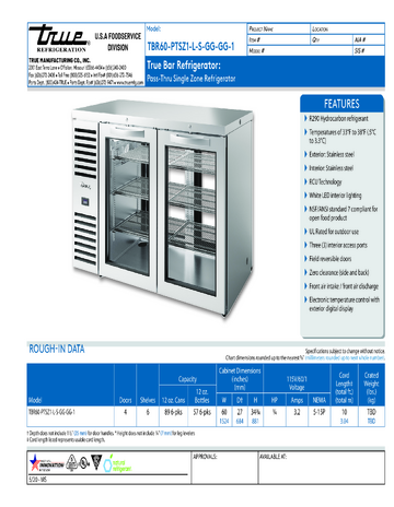 Spec Sheet