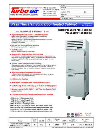 Spec Sheet
