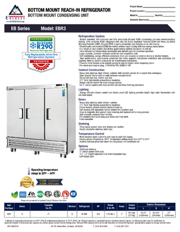 Spec Sheet