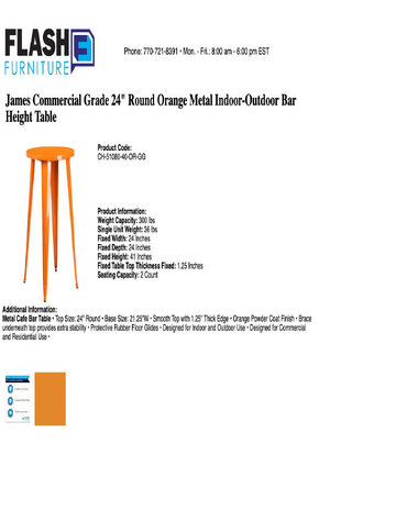 Spec Sheet