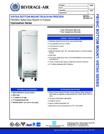 Spec Sheet