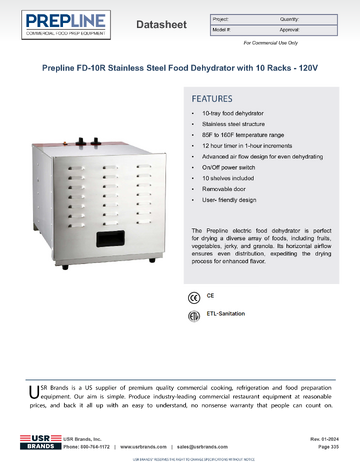 Spec Sheet