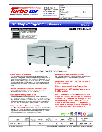 Spec Sheet