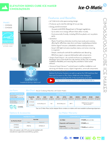 Spec Sheet
