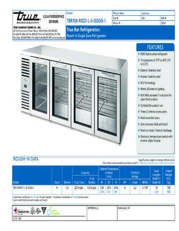 Spec Sheet
