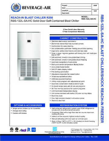 Spec Sheet
