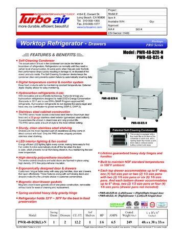 Spec Sheet