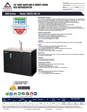 Spec Sheet
