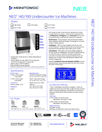 Spec Sheet