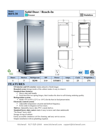 Spec Sheet