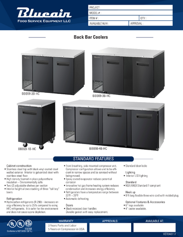 Spec Sheet