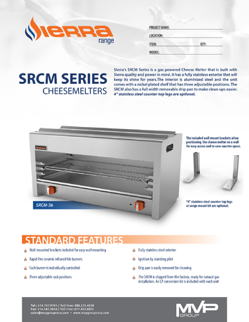 Spec Sheet