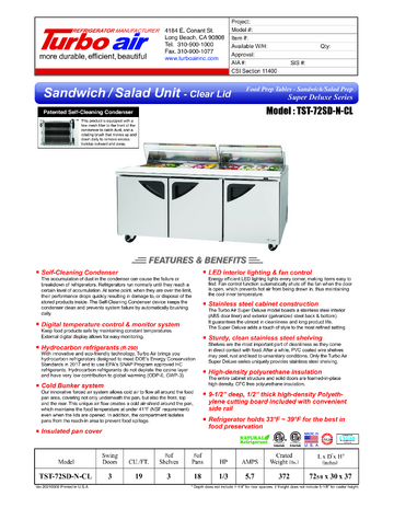 Spec Sheet