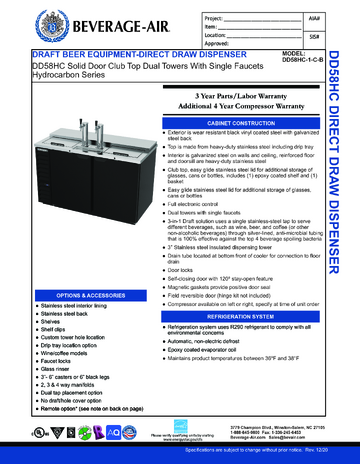 Spec Sheet