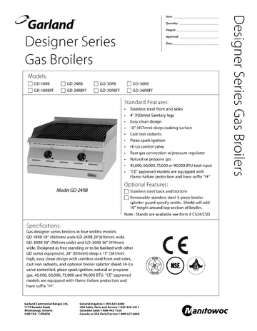 Spec Sheet