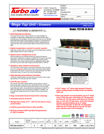 Spec Sheet
