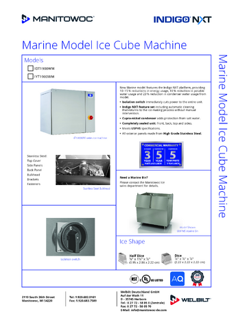 Spec Sheet