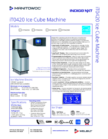 Spec Sheet