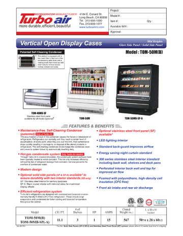 Spec Sheet