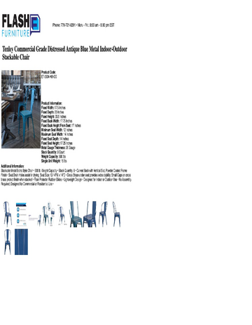 Spec Sheet