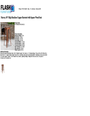 Spec Sheet