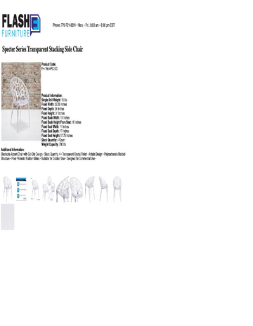 Spec Sheet
