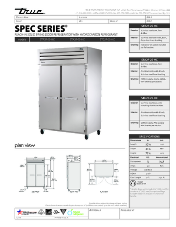 Spec Sheet