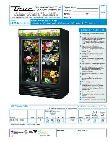 Spec Sheet