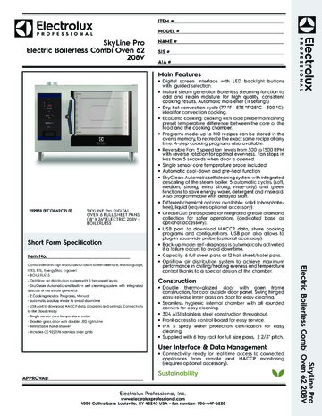 Spec Sheet