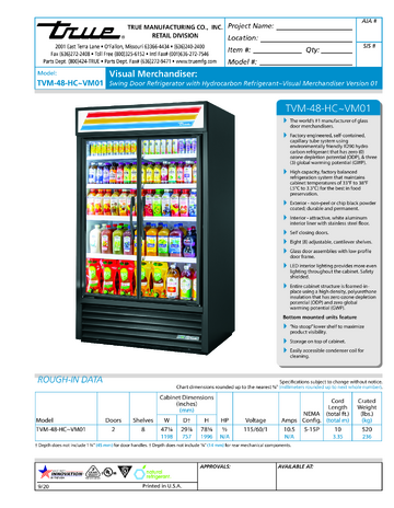 Spec Sheet