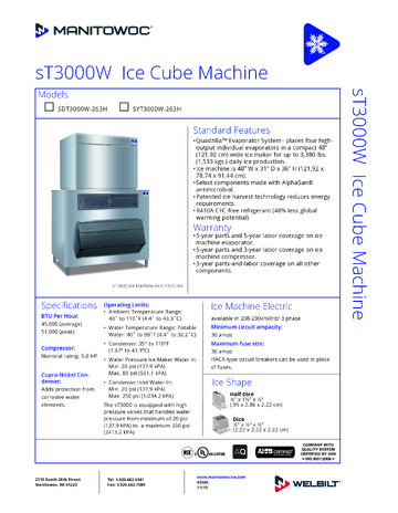 Spec Sheet