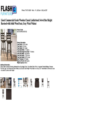 Spec Sheet