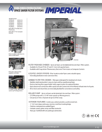 Spec Sheet